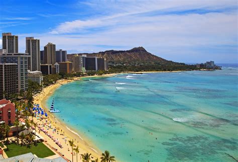 Waikiki Beach Hawaii Island